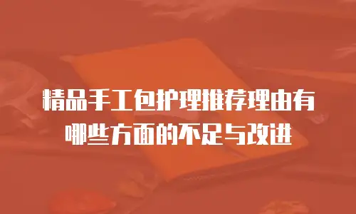 精品手工包护理推荐理由有哪些方面的不足与改进