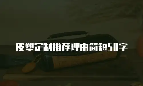 皮塑定制推荐理由简短50字