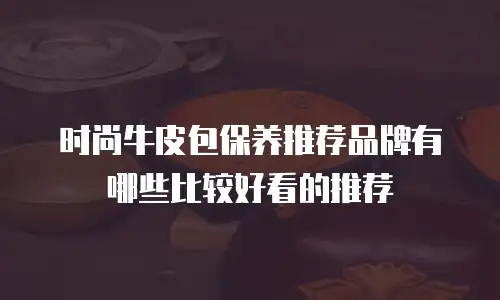 时尚牛皮包保养推荐品牌有哪些比较好看的推荐