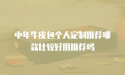 中年牛皮包个人定制推荐哪款比较好用推荐吗