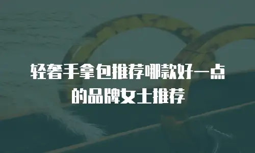 轻奢手拿包推荐哪款好一点的品牌女士推荐