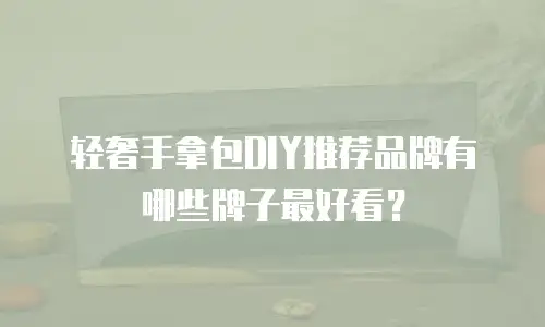 轻奢手拿包DIY推荐品牌有哪些牌子最好看？