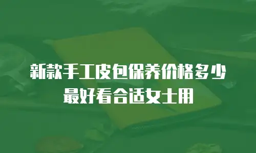 新款手工皮包保养价格多少最好看合适女士用
