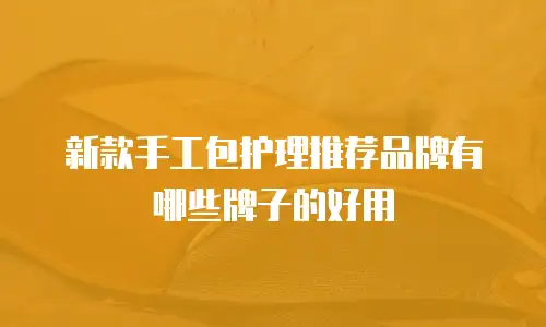 新款手工包护理推荐品牌有哪些牌子的好用