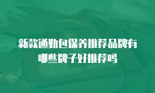 新款通勤包保养推荐品牌有哪些牌子好推荐吗