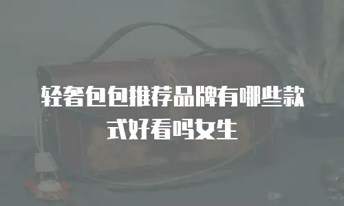 轻奢包包推荐品牌有哪些款式好看吗女生