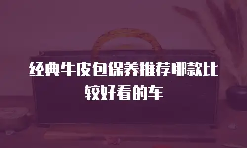 经典牛皮包保养推荐哪款比较好看的车