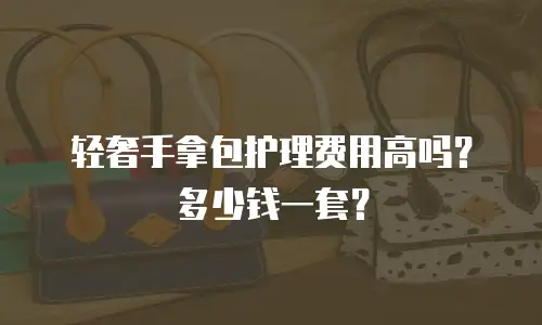 轻奢手拿包护理费用高吗？多少钱一套？