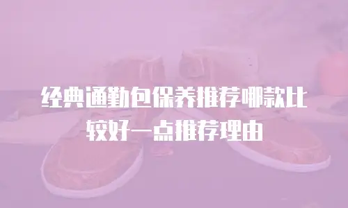 经典通勤包保养推荐哪款比较好一点推荐理由