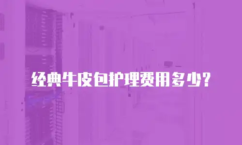 经典牛皮包护理费用多少？