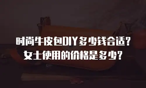 时尚牛皮包DIY多少钱合适？女士使用的价格是多少？
