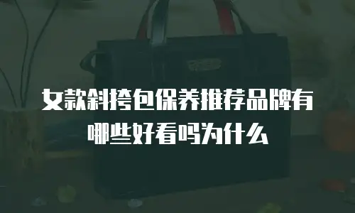 女款斜挎包保养推荐品牌有哪些好看吗为什么
