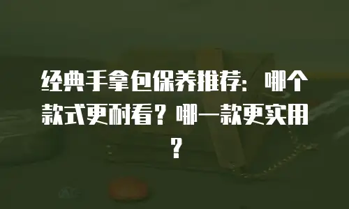 经典手拿包保养推荐：哪个款式更耐看？哪一款更实用？