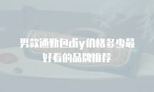 男款通勤包diy价格多少最好看的品牌推荐