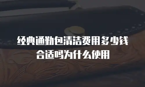 经典通勤包清洁费用多少钱合适吗为什么使用