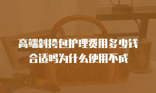 高端斜挎包护理费用多少钱合适吗为什么使用不成