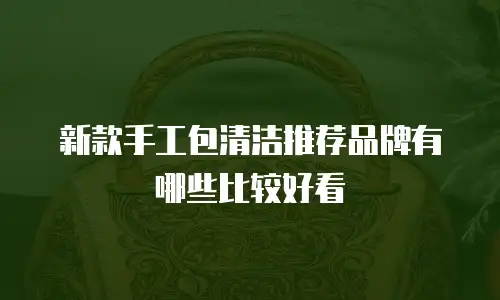 新款手工包清洁推荐品牌有哪些比较好看