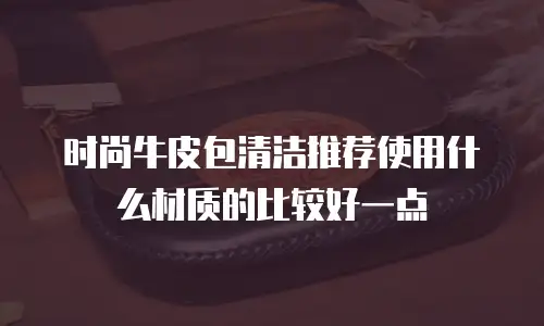 时尚牛皮包清洁推荐使用什么材质的比较好一点