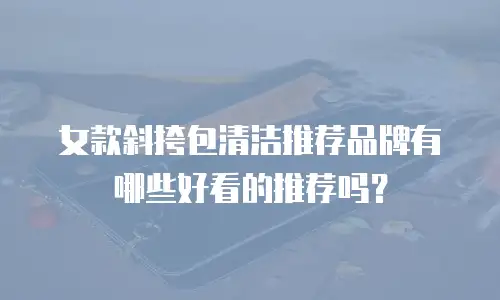 女款斜挎包清洁推荐品牌有哪些好看的推荐吗？