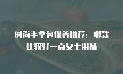 时尚手拿包保养推荐：哪款比较好一点女士用品