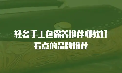 轻奢手工包保养推荐哪款好看点的品牌推荐