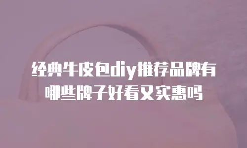 经典牛皮包diy推荐品牌有哪些牌子好看又实惠吗