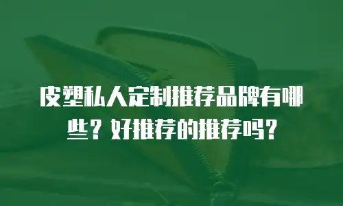 皮塑私人定制推荐品牌有哪些？好推荐的推荐吗？