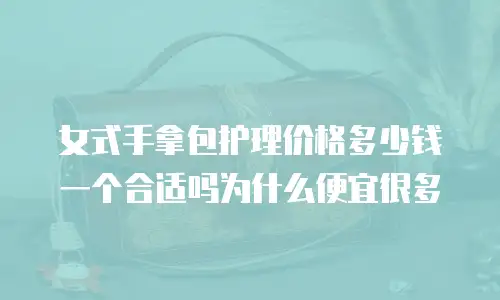 女式手拿包护理价格多少钱一个合适吗为什么便宜很多