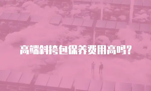 高端斜挎包保养费用高吗？