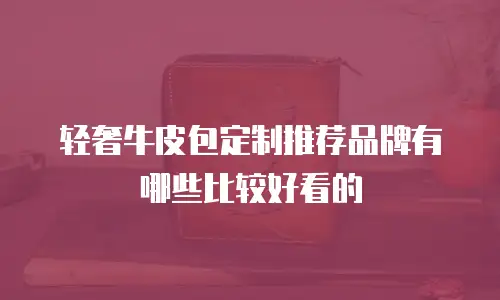 轻奢牛皮包定制推荐品牌有哪些比较好看的