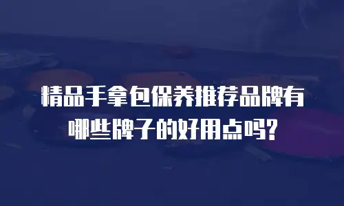 精品手拿包保养推荐品牌有哪些牌子的好用点吗?