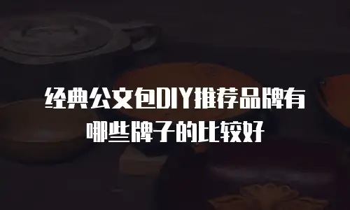 经典公文包DIY推荐品牌有哪些牌子的比较好