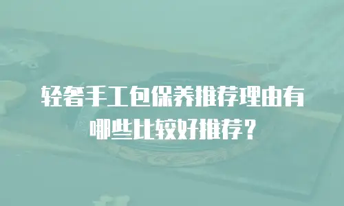 轻奢手工包保养推荐理由有哪些比较好推荐？