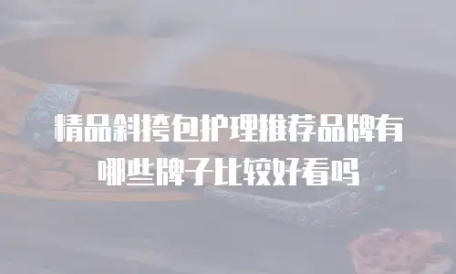 精品斜挎包护理推荐品牌有哪些牌子比较好看吗