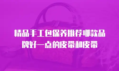 精品手工包保养推荐哪款品牌好一点的皮带和皮带