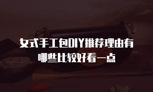 女式手工包DIY推荐理由有哪些比较好看一点
