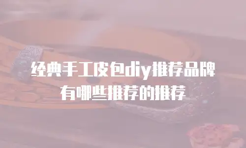 经典手工皮包diy推荐品牌有哪些推荐的推荐