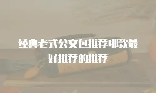 经典老式公文包推荐哪款最好推荐的推荐