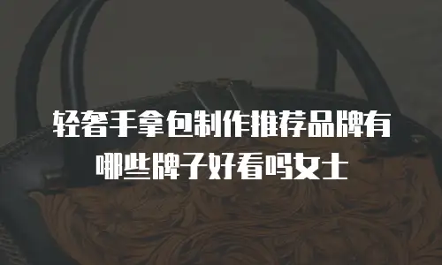 轻奢手拿包制作推荐品牌有哪些牌子好看吗女士