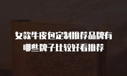 女款牛皮包定制推荐品牌有哪些牌子比较好看推荐