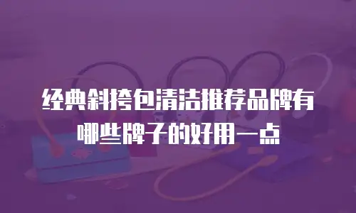 经典斜挎包清洁推荐品牌有哪些牌子的好用一点