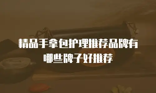 精品手拿包护理推荐品牌有哪些牌子好推荐