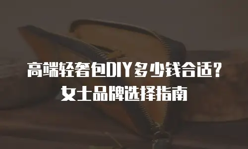 高端轻奢包DIY多少钱合适？女士品牌选择指南