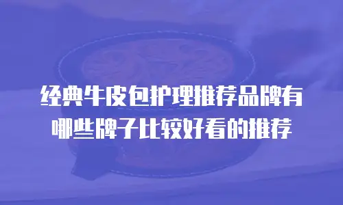 经典牛皮包护理推荐品牌有哪些牌子比较好看的推荐