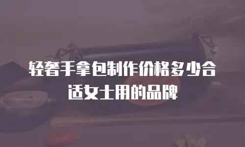 轻奢手拿包制作价格多少合适女士用的品牌