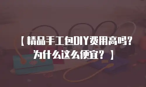 【精品手工包DIY费用高吗？为什么这么便宜？】