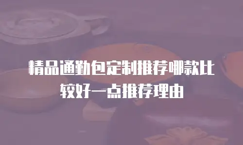 精品通勤包定制推荐哪款比较好一点推荐理由