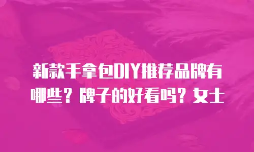 新款手拿包DIY推荐品牌有哪些？牌子的好看吗？女士