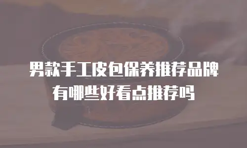 男款手工皮包保养推荐品牌有哪些好看点推荐吗