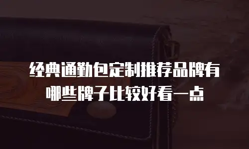 经典通勤包定制推荐品牌有哪些牌子比较好看一点